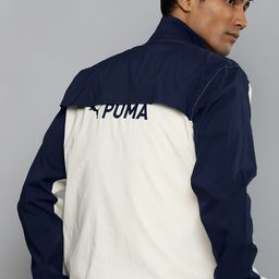 Puma Brand Logo Printed Colourblocked dryCELL Training or Gym Sporty Jacket-picture-19