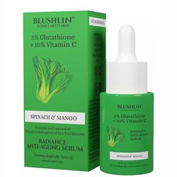 BLUSHLIN 3% Glutathione with 10% Vitamin C Acid Face Serum - 30 ml-7
