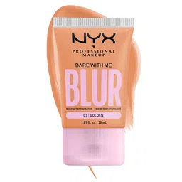 NYX PROFESSIONAL MAKEUP Bare With Me Blur Tint Foundation 30 ml - Golden 07-35