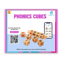 wonderLearn Kids Yellow Word Cubes Skill Development Toys-30