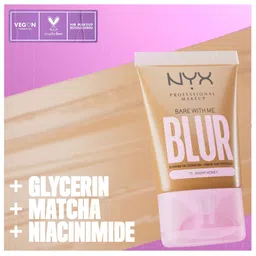 NYX PROFESSIONAL MAKEUP Bare With Me Blur Tint Foundation 30 ml - Medium 10 image 5