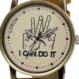LOREM Men Dial & Straps Analogue Watch LR30-A image 5
