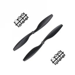 Propellers 1045(10X4.5) ABS Black 1CW+1CCW-1pair-16