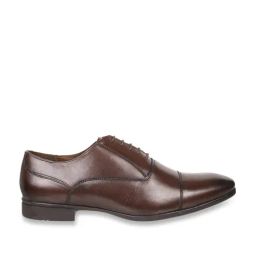 Mochi Men's Brown Oxford Shoes-picture-34