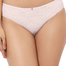 Amante Pink Lace Pattern Bikini Panty-picture-4