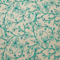 Dupatta Bazaar Beige & Green Dupatta image 5
