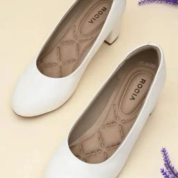 Rocia by Regal Women's White Casual Pumps-image-35