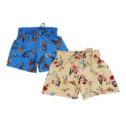 Arshia Fashions Girls Pack Of 2 Floral Printed Shorts-image-73