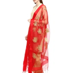 Dupatta Bazaar Red Dupatta image 3