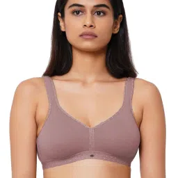 Soie Mauve Non Wired Non Padded Full Coverage Bra image 1