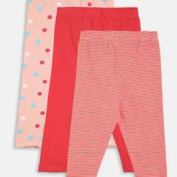 MINIKLUB Kids Multicolor Printed Leggings (Pack Of 3)-image-40