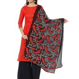 Dupatta Bazaar Black Dupatta image 1
