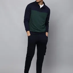 Dennis Lingo Multi Regular Fit Colour Block Sweatshirts image 5