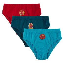 Nuluv Kids Multicolor Printed Briefs(Pack of 3)-image-0