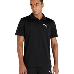 Puma Black CR Team Polo T-Shirt-image-19