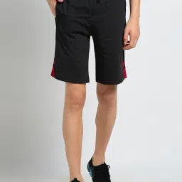Van Heusen Athleisure Regular Fit Smart Tech Easy Stain Release Knit Shorts - Charcoal Melange-picture-25