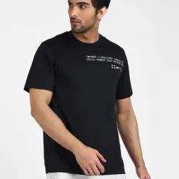 Reebok Black Round Neck T-Shirt-image-50