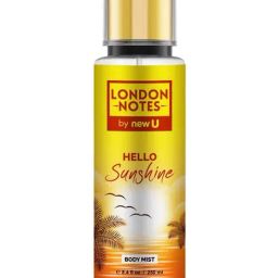London Notes by NewU Hello Sunshine Body Mist for Women - 250 ml-image-15