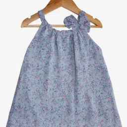 Kiddopanti Kids Light Blue Printed Top-picture-40