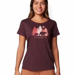 Columbia Wine Daisy Days Graphic Print T-Shirt-image-95