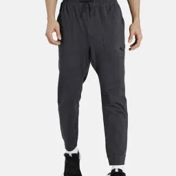 Puma Cloudspun Knitted Dark Grey Polyester Trackpants-image-38