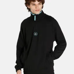 Puma Black Full Sleeves High Neck Jacket-23