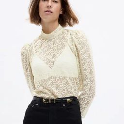 GAP Beige Regular Fit Embroidered Top-image-53