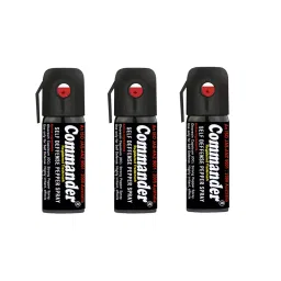 Commander Self Defense 55ml Pepper Spray for Safety/Protection, Pack of 3-image-25