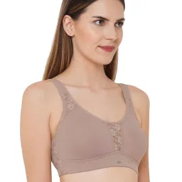 Soie Multicolor Non Wired Non Padded Full Coverage Bra (Pack Of 2) image 3