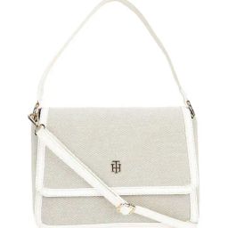 TOMMY HILFIGER Natural W & Moonglow Textured Shoulder Bag-picture-22