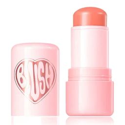 Pinkflash Dewy Blush Stick NU01 Apricot Heart - 3.5 gm-image-43