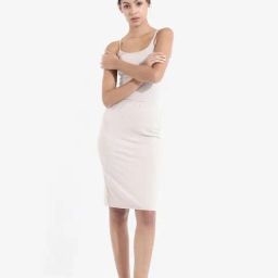 RAREISM Beige Polyester Solid Slip-image-36