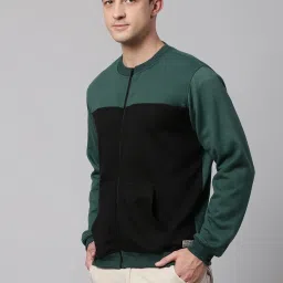 Dennis Lingo Multi Regular Fit Colour Block Sweatshirts image 3