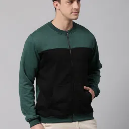 Dennis Lingo Multi Regular Fit Colour Block Sweatshirts image 4