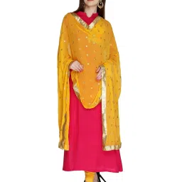 Dupatta Bazaar Yellow Dupatta image 2