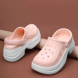 Truffle Collection Women's Pink Back Starp Clogs-image-64