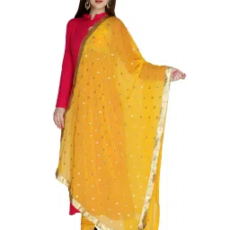 Dupatta Bazaar Yellow Dupatta image 1