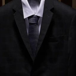 Louis Philippe Navy Polyester Tie-image-59