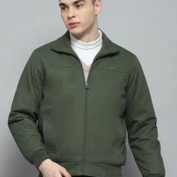 Monte Carlo Olive Regular Fit Jacket-image-63