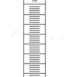 Rasayan 50ml Test Tubes With Interchangeable Stopper Graduated 33305 image 1