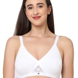 Soie Multicolor Non Wired Non Padded Full Coverage Bra (Pack Of 2) image 3