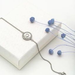 Silberry 92.5 Sterling Silver Dainty Heart Bracelet-16