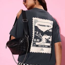 The Roadster Life Co. Printed Drop-Shoulder Sleeves T-shirt-26