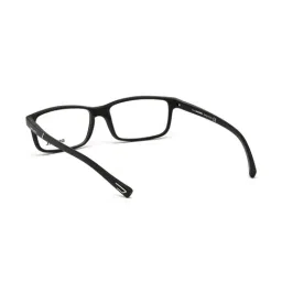 Diesel Black Rectangular Eye Frames for Men image 4