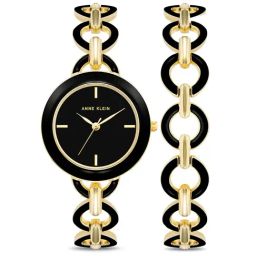Anne Klein AKB4066BKST Analog Watch for Women with Bracelet-25