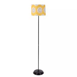 Tucasa TC-105 56.5 Inch Mandala Print Floor Lamp with Metal Base-picture-12