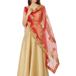 Dupatta Bazaar Red Dupatta image 3