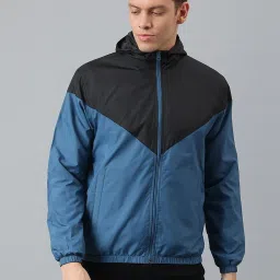 Dennis Lingo Multi Regular Fit Colour Block Hooded Jackets image 1