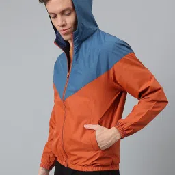 Dennis Lingo Multi Regular Fit Colour Block Bomber Jackets image 3