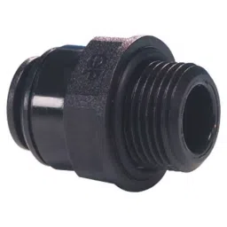 John Guest PM Series Straight Threaded Adaptor R 1/2 Male to Push In 10 mm Threaded-to-Tube Connection Style, PM011004E (Pack of 5)-picture-26